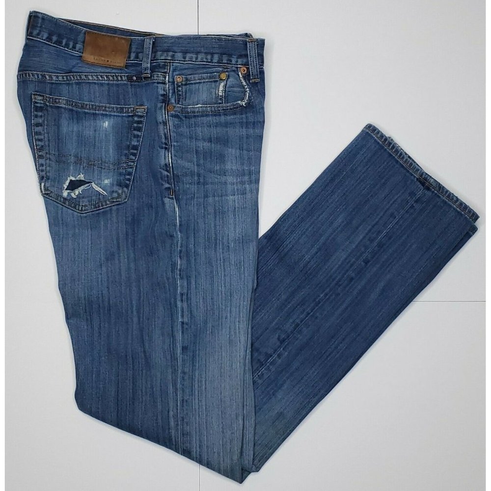 Lucky Brand 181 Relaxed Straight Jeans Mens 31x35